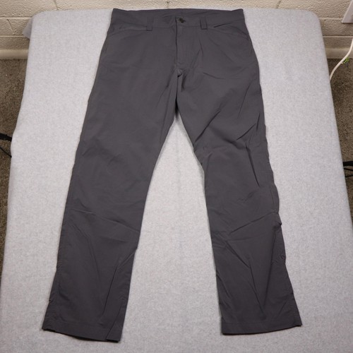 GORUCK Simple Pants Mens 38x34 Gray Nylon Stretch Tough Dry Hiking Travel