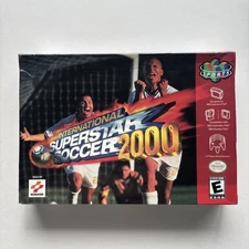 New International Superstar Soccer 2000 N64 Nintendo 64 Factory Sealed English