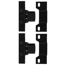 Turntable Lid Hinge Replacement Set Durable Plastic for Home Vinyl Player