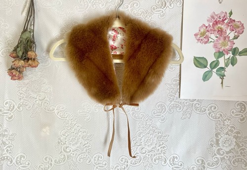 Kunstfell Kragen Schleife Schal Capelet Winter Cocktail Formell Halswärmer