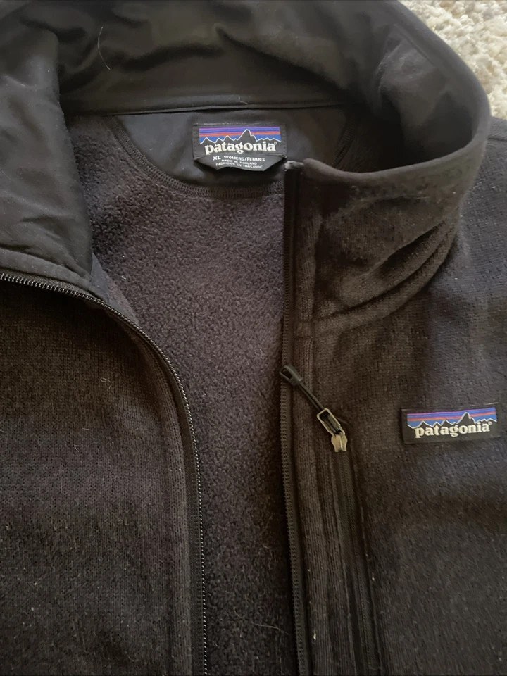Chaqueta suéter para mujer Patagonia Better XL negra Foto 2 de 4