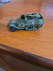Vintage Army Truck 1974 Hot Wheels Camo Gun Bucket Half Track Military Green