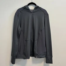 5.11 Tactical Hoodie Mens XL Gray Full Zip Stretch Performance Jacket Sweatshirt