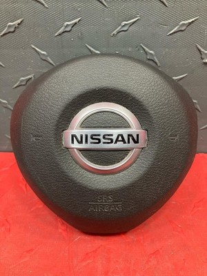 20-22 Nissan Versa LH Driver's Steering Wheel Mounted Airbag Air Bag OEM Black-k