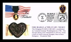 DR JIM STAMPS US COVER PURPLE HEART FIRST DAY ISSUE LONEGOAT JUNCTION CACHETS