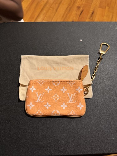 Louis Vuitton Peach Wallet Monogram Canvas