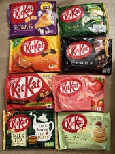 Nestle KitKat Japan, Variety Bag Set, 8 Packs, 8 Flavors, 73 Pieces!