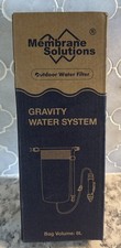 6L Gravity Water Filter Straw,Survival Camping Water Filtration Purifier System