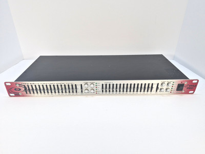 Pyle Pro PPEQ-215 Dual 15 Band Graphic Equalizer 1U Rack Mount Pro Audio EQ Unit
