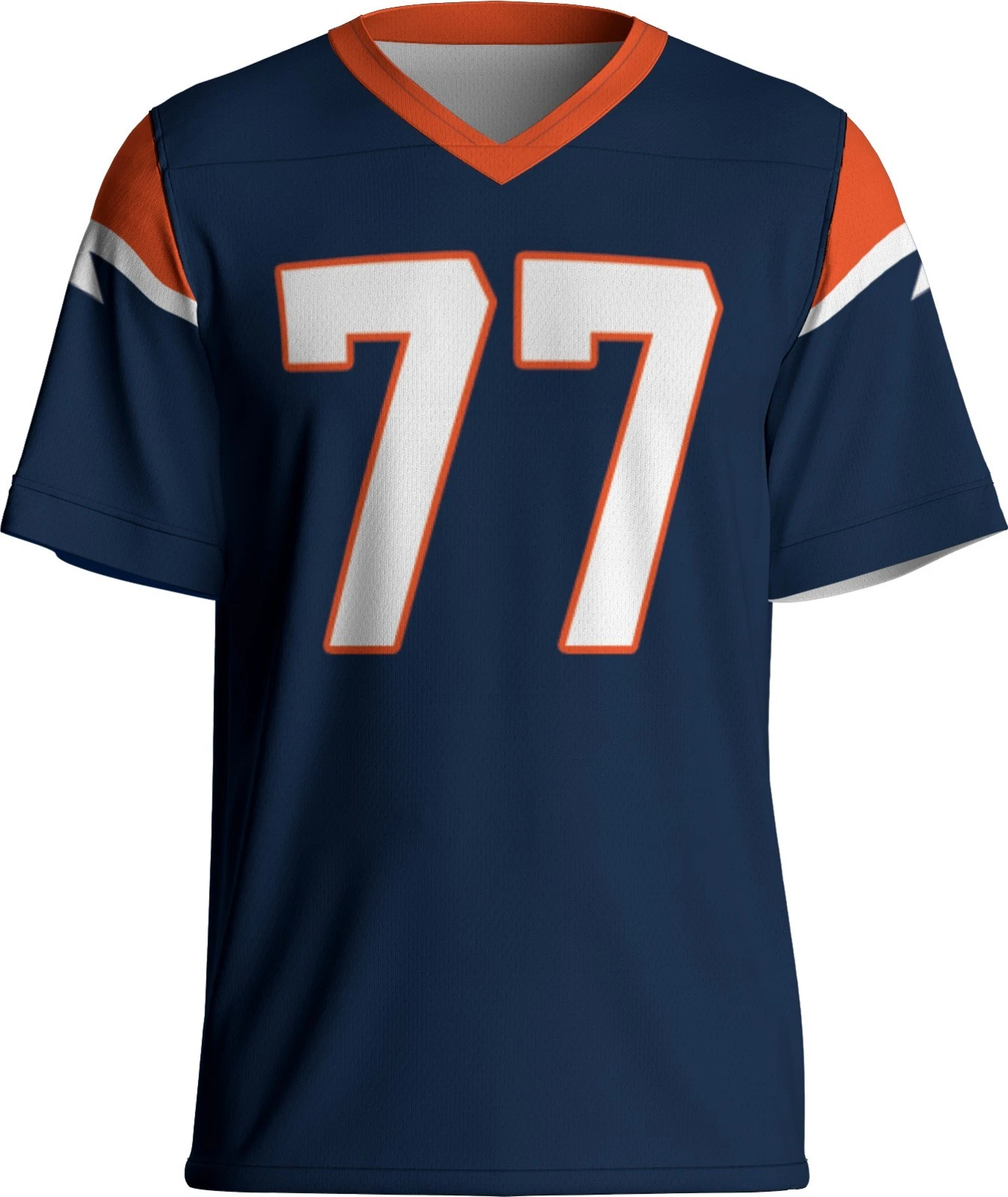 Custom Navy Quinn Meinerz Jersey