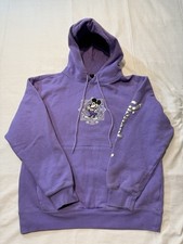 Disney 100 Years of Wonder Sweatshirt Hoodie Purple Embroidered Adult Small