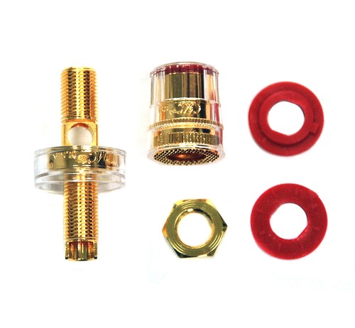 12pair CMC Speaker Binding Post Female Socket 858-SG Gold Plated USA Cu 858SG - Picture 4 of 4