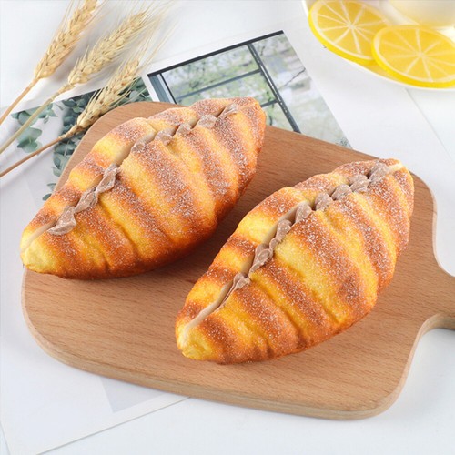 2pcs Artificial Bread Model Faux Bread Ornament Photography Prop Artificial - 第 9/12 張圖片