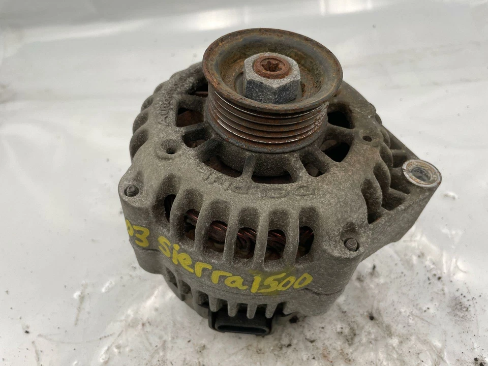GMC Sierra 1500 2003 motor alternador generador 105 amperios fabricante de equipos originales 19151898 2002-2005 Foto 2 de 4