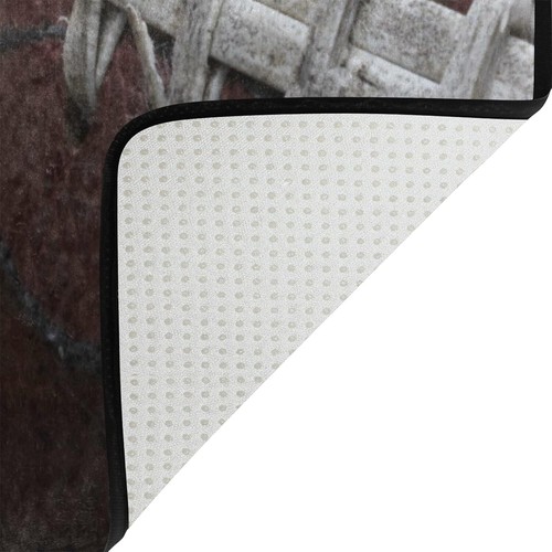 ALAZA Baseball Football Basketball Non Slip Area Rug 5' x 7' for Living Dinni... - Picture 4 of 6