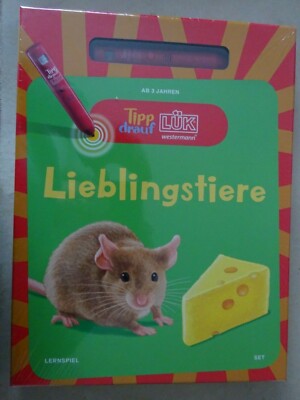 XXXX Tipp drauf Lük , Lieblingstiere , ab 3 Jahre , NEU