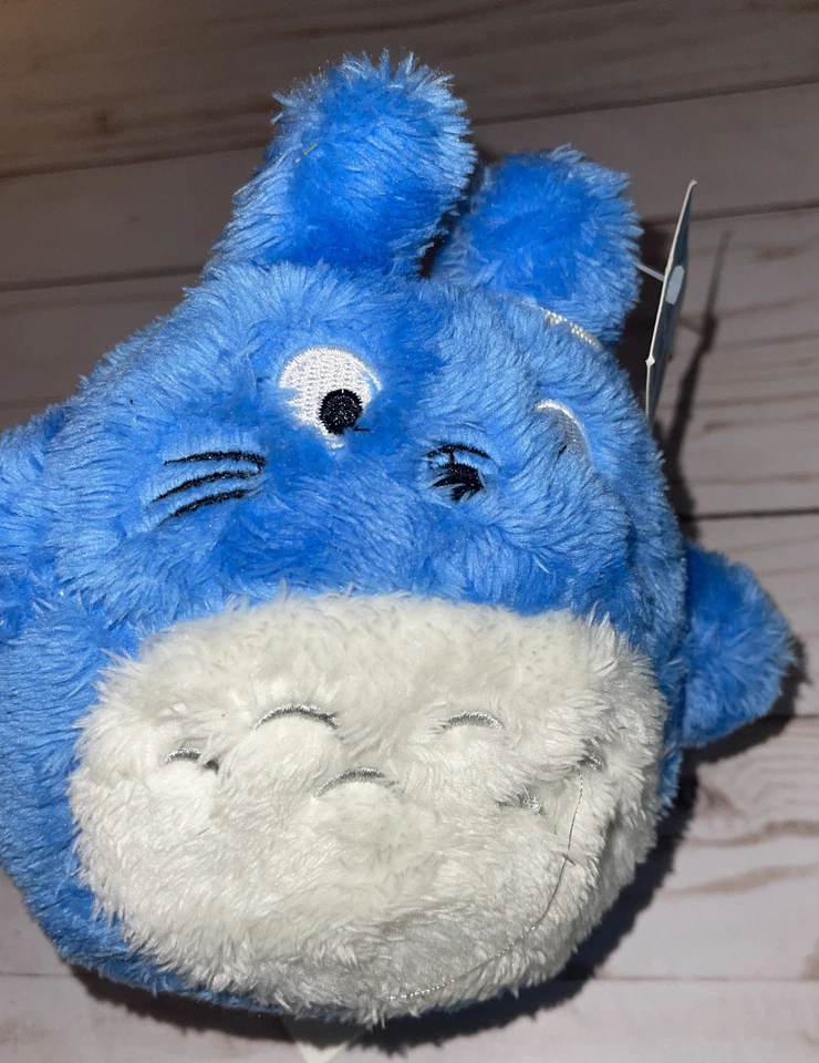 My Neighbor Totoro Peluche Estudio 7” Ventana Adhesivo Peluche Azul con Etiquetas Foto 4 de 4