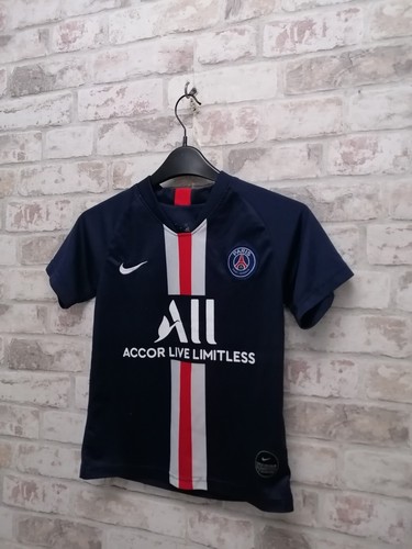 Nike Boys Paris Saint Germain 2019/20 Football Shirt Size UK 7-8 Yrs - Picture 5 of 13