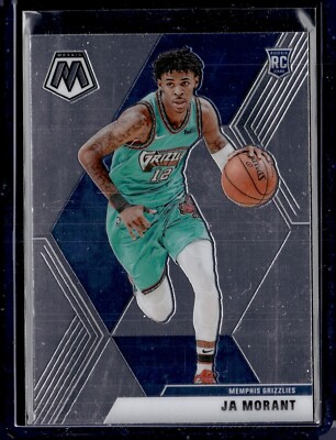 2019-20 Panini Mosaic #219 Ja Morant Rookie RC Memphis Grizzlies