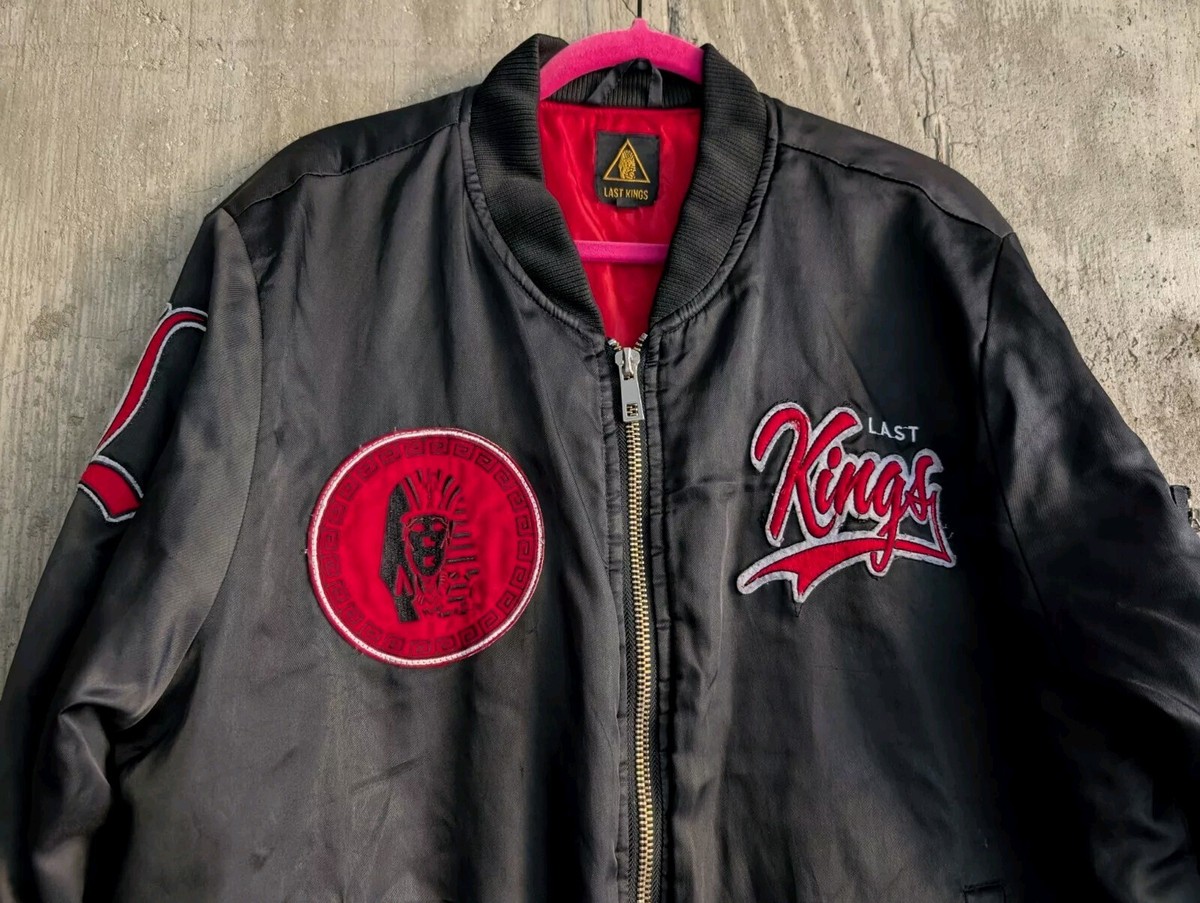 Vintage Last Kings Black Bomber Jacket - Size XL | eBay