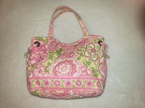 Vera Bradley Petal Paisley Pink small purse hand bag - Picture 5 of 8