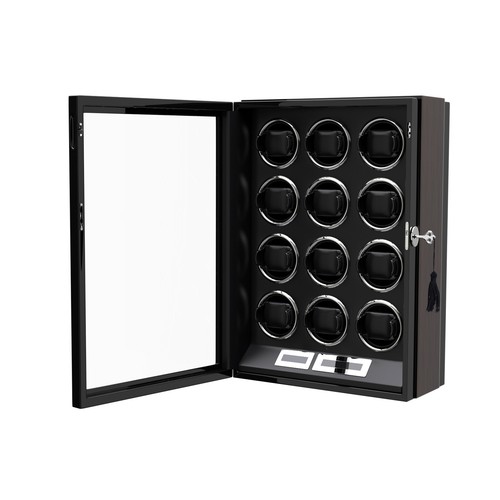 Box Lcd Touch Screen Display Gift Dukwin Watch Winder For Automatic 12 Watches
