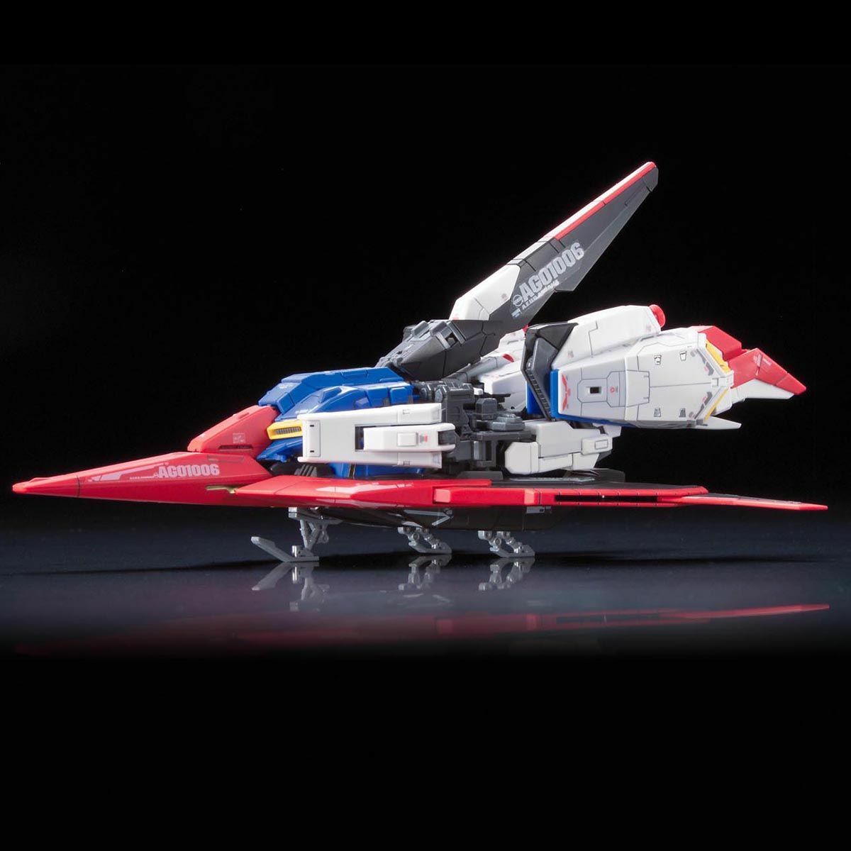 Bandai Model Kit Gundam ZZ Gundam RG 1/144 MSZ-006 Plastic Model