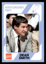 Dean Smith 1989 Collegiate Collection North Carolina's Finest  Card #1