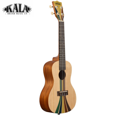 Kala Surf Series Riptide Retro Inspired Concert Mahogany Ukulele Satin Finish 