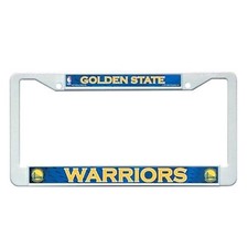 Golden State Warriors Basketball Plastic License Plate Frame 6.5'' x 12.5''- 1PC