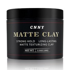 Men's Hair Styling Clay 3.53 oz Firm Hold, Matte Finish Volume