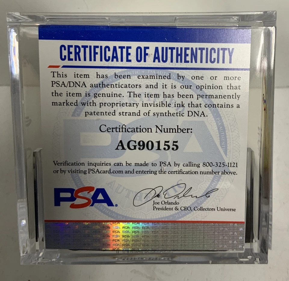 Steve Carlton Signed Baseball PSA DNA Authenticated COA AG90155 - Image 3 of 4