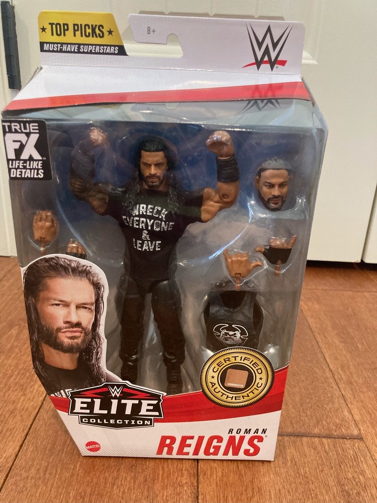 2021 WWE Elite Collection ROMAN REIGNS Action Wrestling Figure Mattel Top Picks