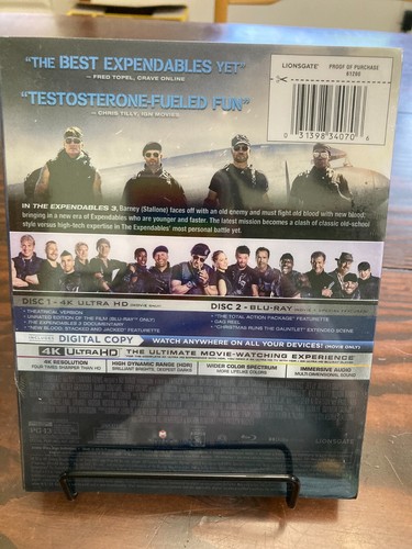 The Expendables 1-4 Steelbooks 4K UHD Bluray Best Buy Exclusive - New - Picture 9 of 11