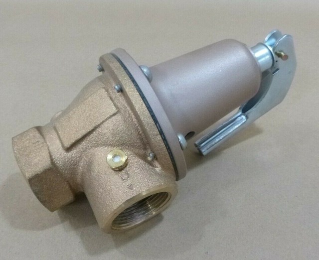 Watts 1 Inch 174a 125 Pressure Relief Valve for Hot Water Boilers for