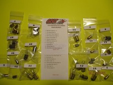 59 Chevrolet El Camino Interior Exterior Light Bulb Kit  31pcs