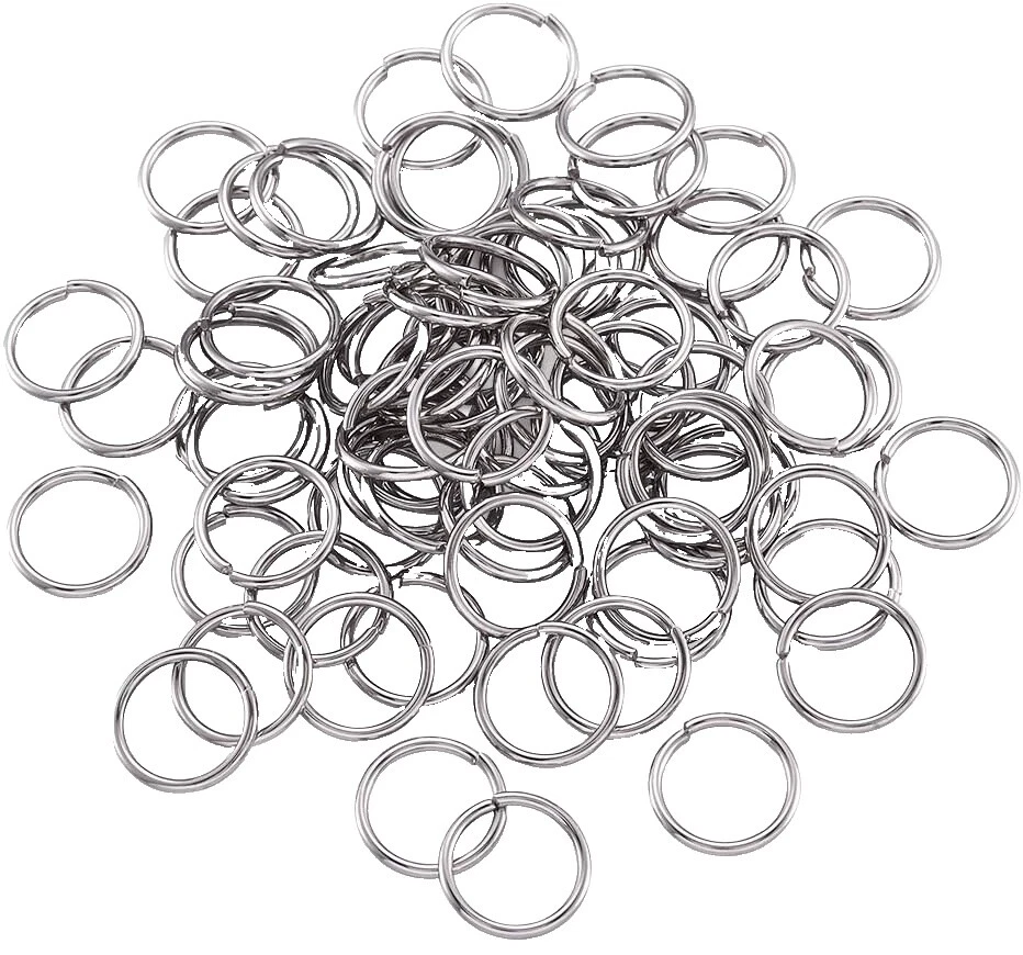 Stainless Steel Jewelry Jump & Split Rings