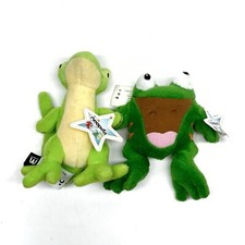 Neopets McDonald  s Plush Lot of 2 Green Techo  Green Quiggle