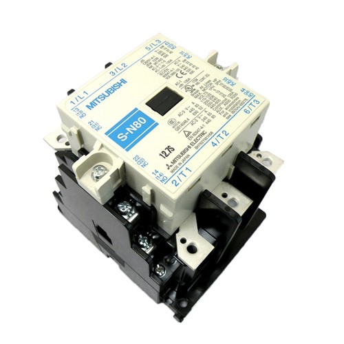 New In Box MITSUBISHI S-N80 Magnetic Contactor 110VAC One Year Warranty # - Bild 4 von 4