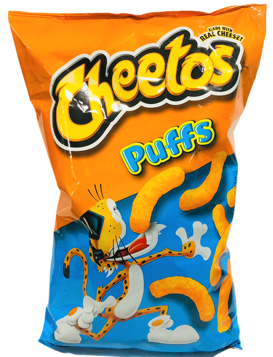 Cheetos Puff Cheese Flavored Snack Chips, 8 oz