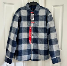 Banana Republic Men's Heritage Shirt Jacket, Blue