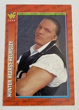 1996 WWF Magazine #19 Hunter Hearst-Helmsley Rookie Card Triple H HHH WWE
