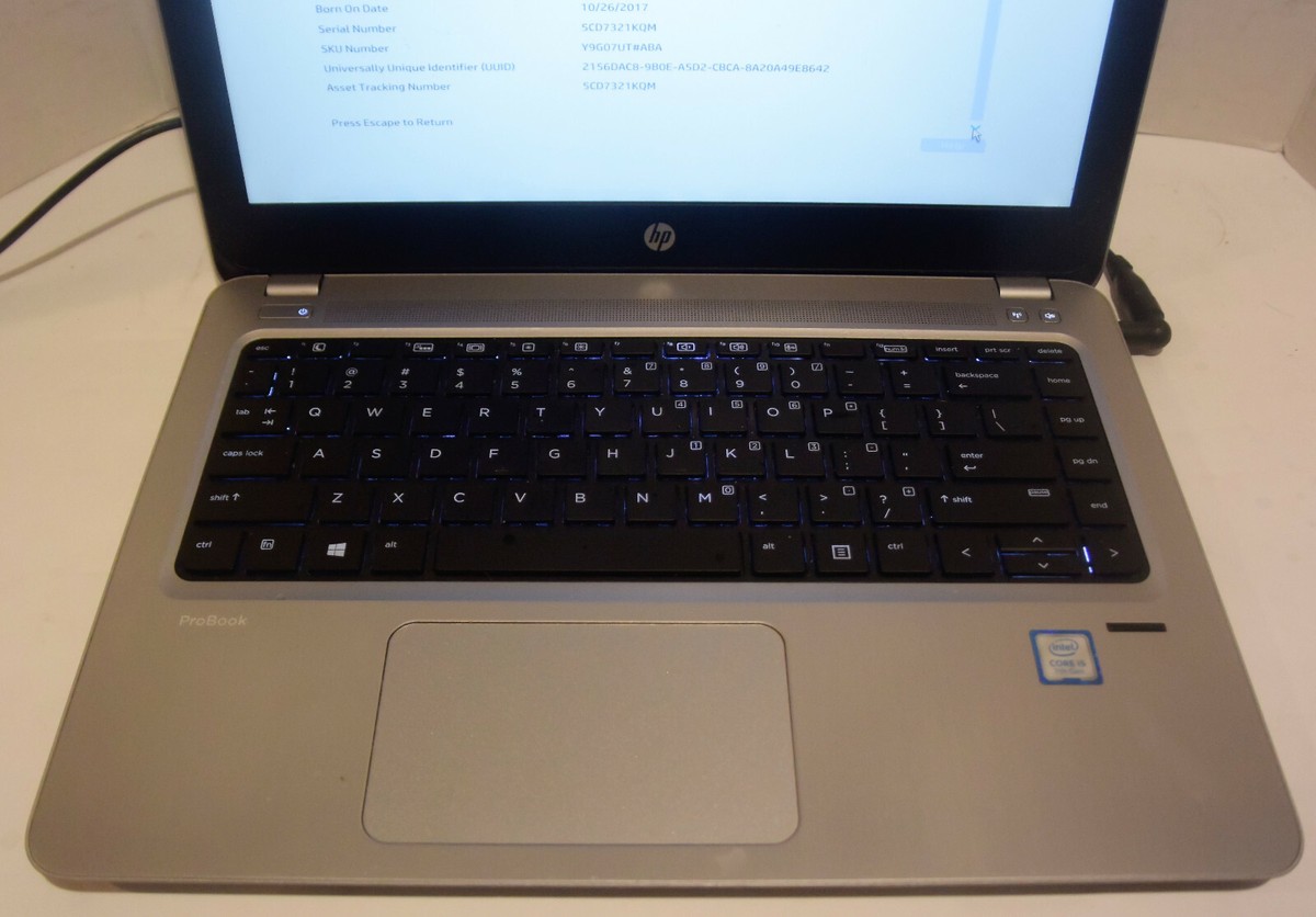 HP Probook 430 G4 13.3'' Notebook (Intel Core i5 7th Gen 4GB NO