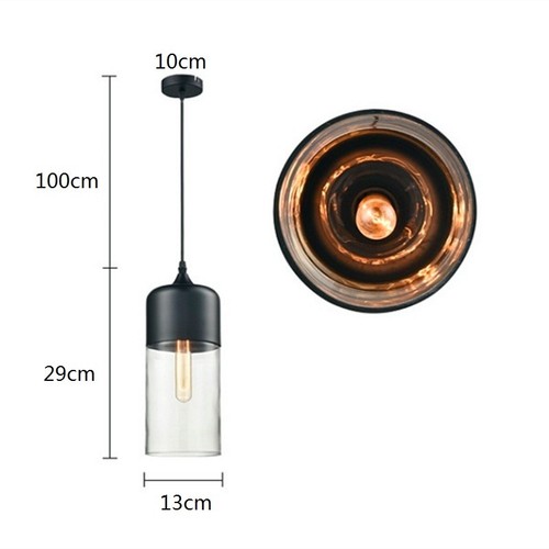 Home Lamp Glass Pendant Light Kitchen Chandelier Lighting Office Ceiling Lights - Picture 2 of 9