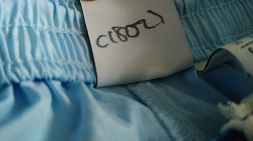 Pantalon de survêtement léger bleu bébé grand logo Adidas femme neuf avec étiquette taille UK 10 - Photo 7/7