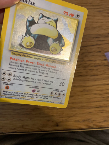 Snorlax (11/64) Holo Jungle Set Pokemon Card! FAST & FREE P&P! - Picture 28 of 78