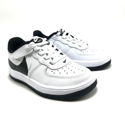 NEW* Pre-School Kids Nike Air Force 1 LV8 Easy On (PS) White/Black