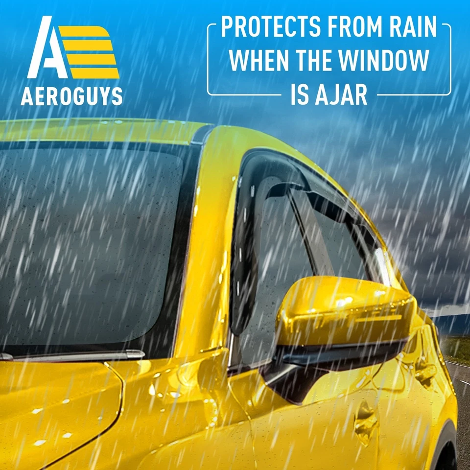 Protectores de lluvia viseras de ventilación para Mazda CX-5 2017-2025 Foto 3 de 4