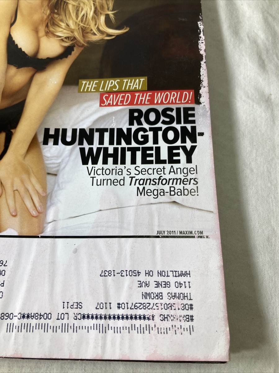July 2011 Maxim #163 Magazine Rosie Huntington Whitley NFL | eBay July 2011 Maxim #163 Magazine Rosie Huntington Whitley NFL | eBay