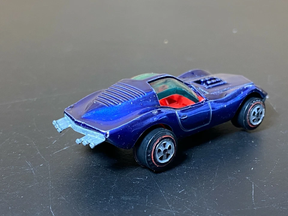 Johnny Lightning Mako Tiburón Metálico Azul Rojo Topper Redline Personalizado Leer De Colección Foto 4 de 4